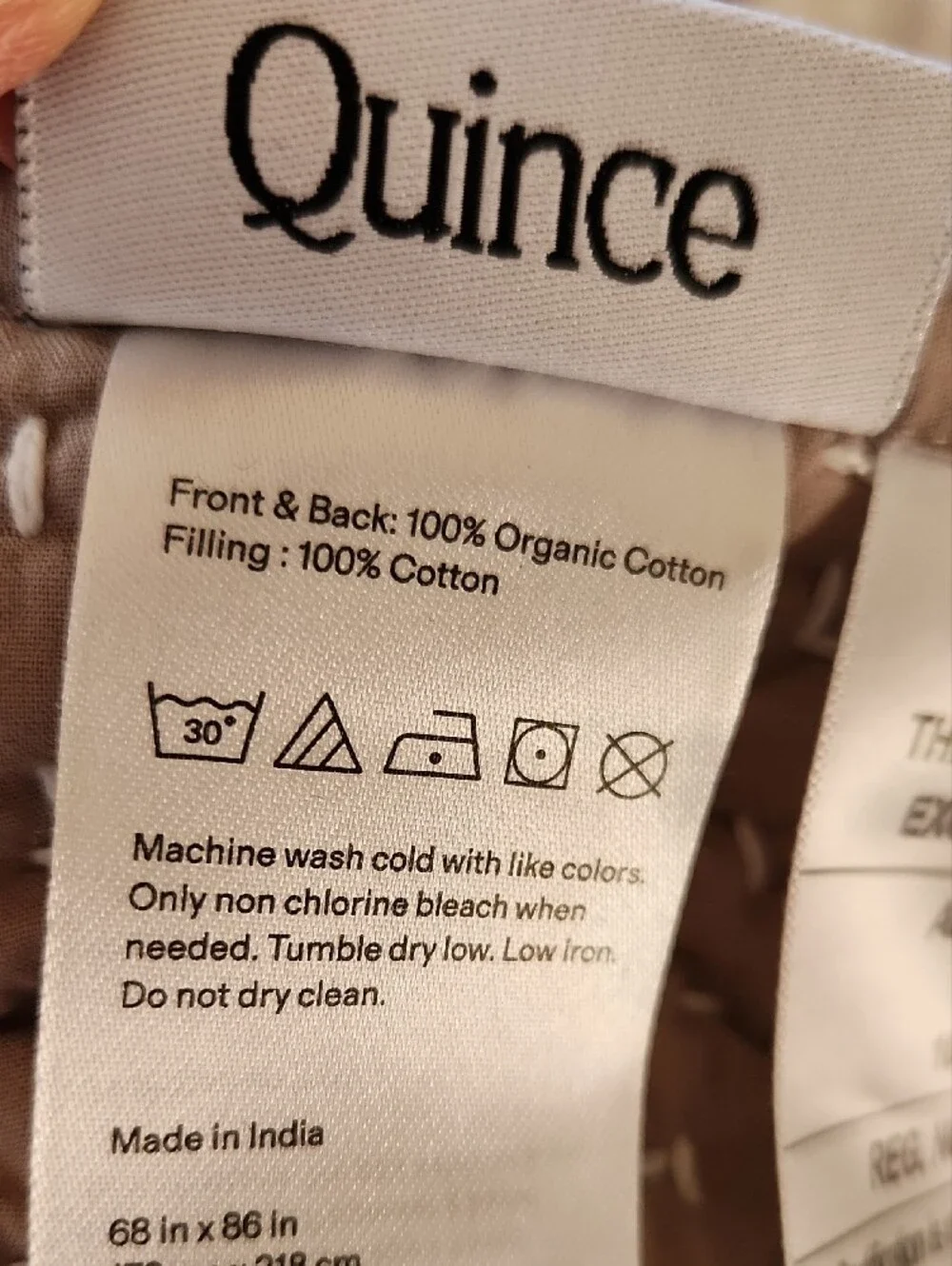 Quince organic cotton